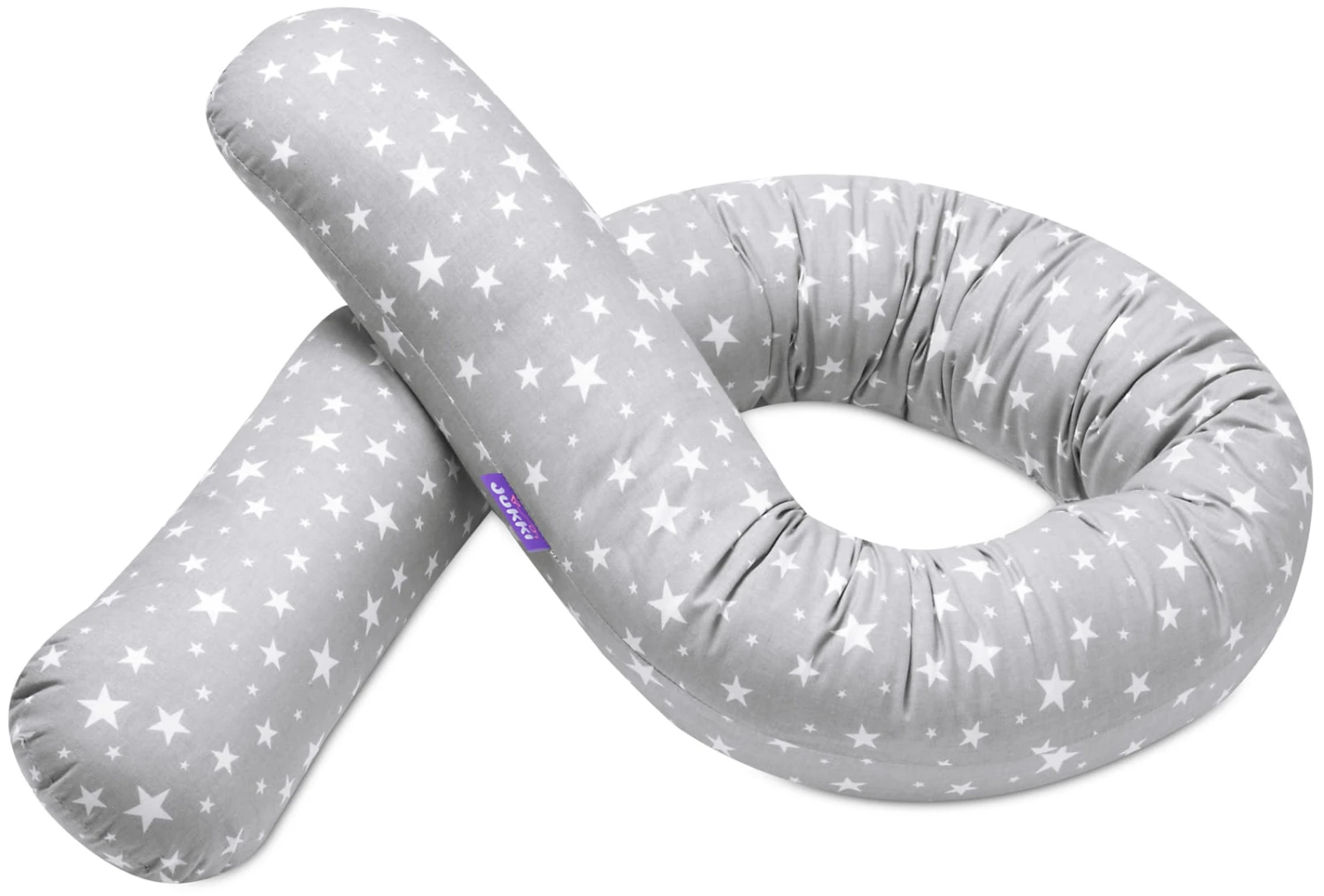 Étoiles Grises Tours De Lit – Rouleaux 180cm – Image 2