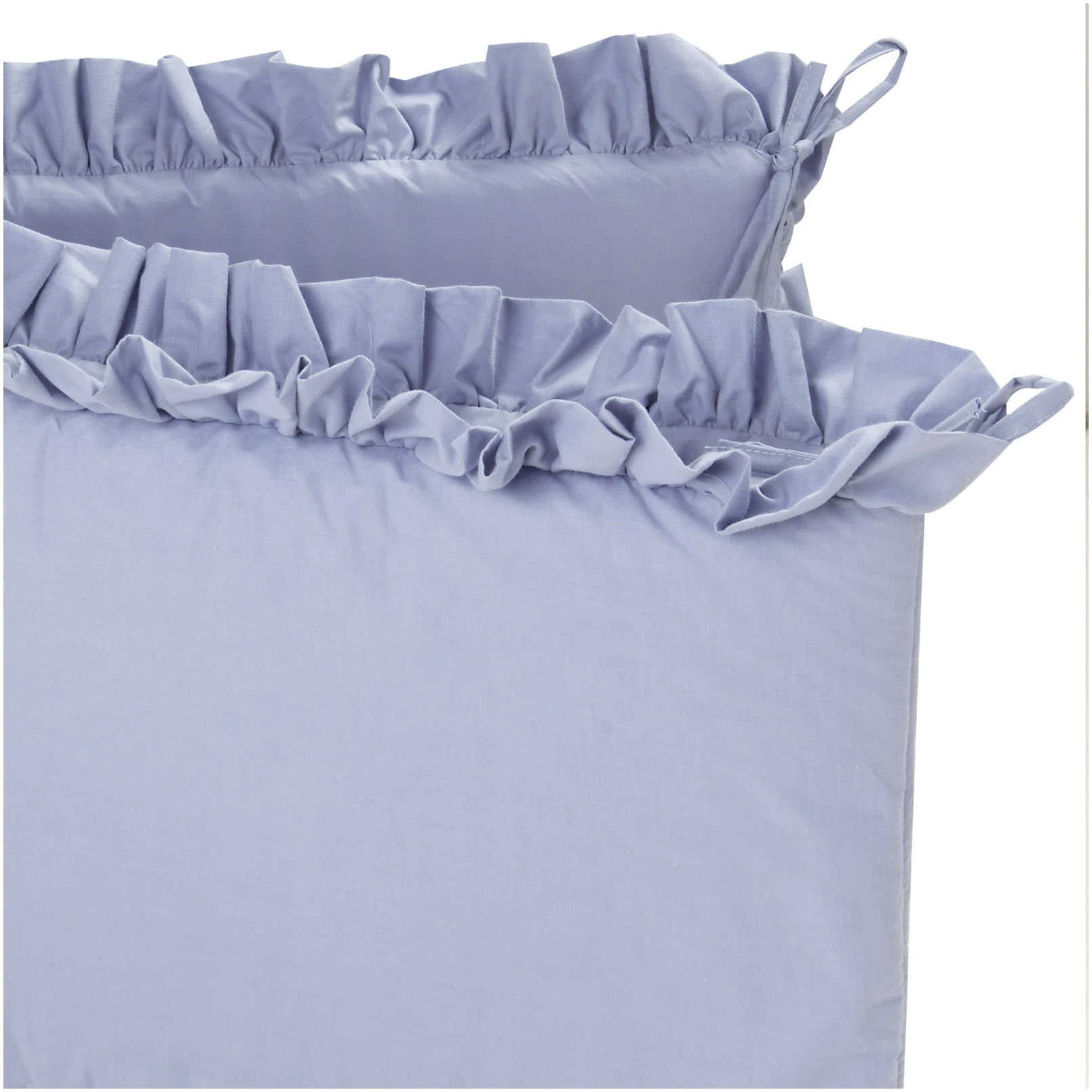 Bleu Pastel Pare-chocs De Lit Bébé 4 Bleu Pastel Pare-chocs De Lit Bébé – Image 4