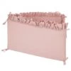 Rose Pastel Pare-chocs De Lit Bébé
