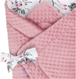 Rêve D’été & Minky Vieux Rose Couverture D’emmaillotage -Bébés Produits Magasin Jukki sesja37 mala rozdz 344
