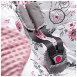 Rêve D’été & Vieux Rose Minky Plaid Pour Siège Auto -Bébés Produits Magasin Jukki sesja37 mala rozdz 360