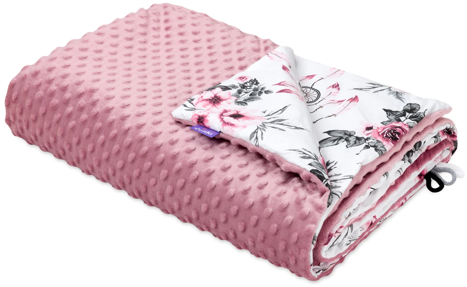 Rêve D’été & Minky Vieux Rose Couverture Pour Enfants 100x140cm – Image 3