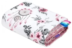 Rêve D’été & Vieux Rose Minky Couverture De Bébé 55x75cm