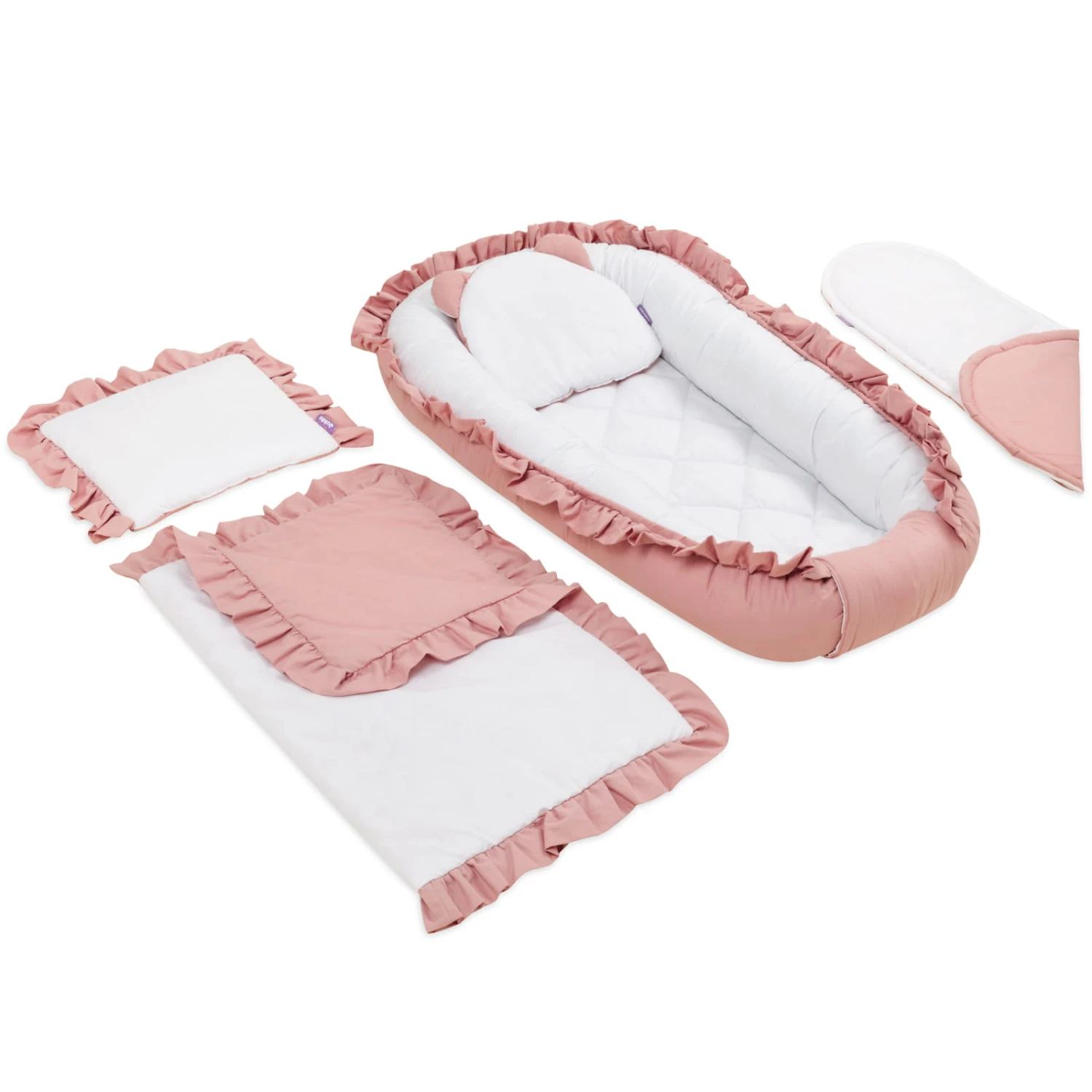 Rose Pastel Ensemble De 5 Pièces Confort – Image 2