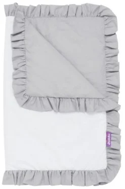 Gris Pastel Couverture De Bébé 55x75cm