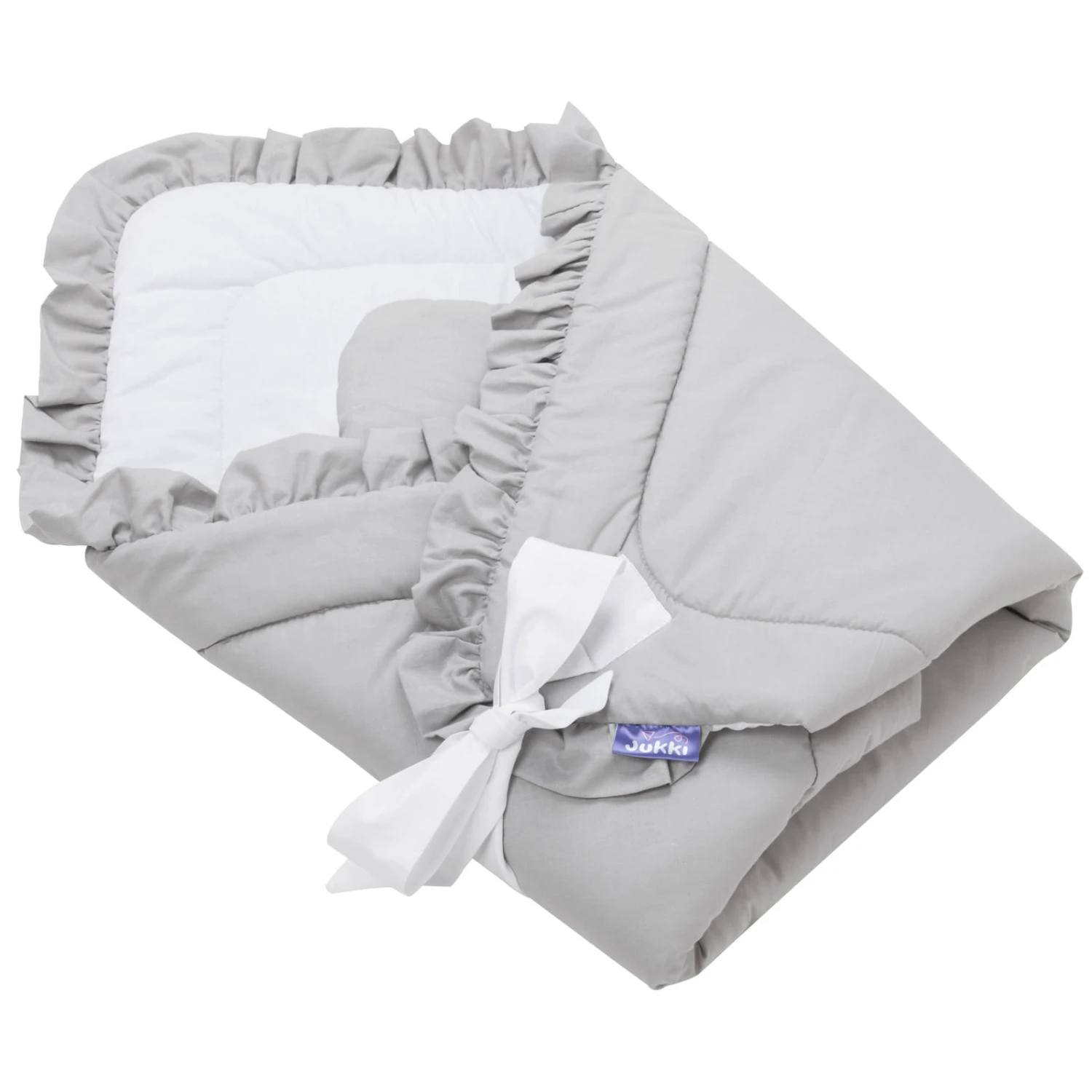 Gris Pastel Couverture D’emmaillotage 3 Gris Pastel Couverture D’emmaillotage – Image 3