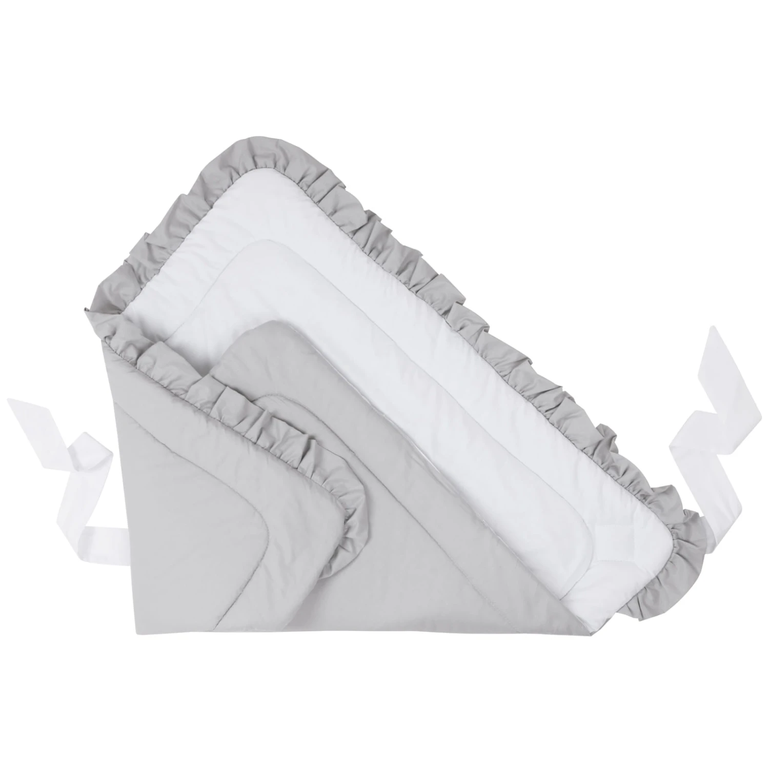 Gris Pastel Couverture D’emmaillotage 4 Gris Pastel Couverture D’emmaillotage – Image 4