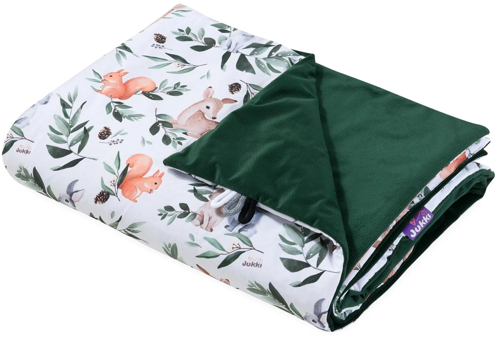 Histoire De La Forêt Couverture Pour Enfants 100x140cm Velvet – Image 2