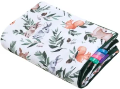 Histoire De La Forêt Couverture De Bébé 55x75cm Velvet