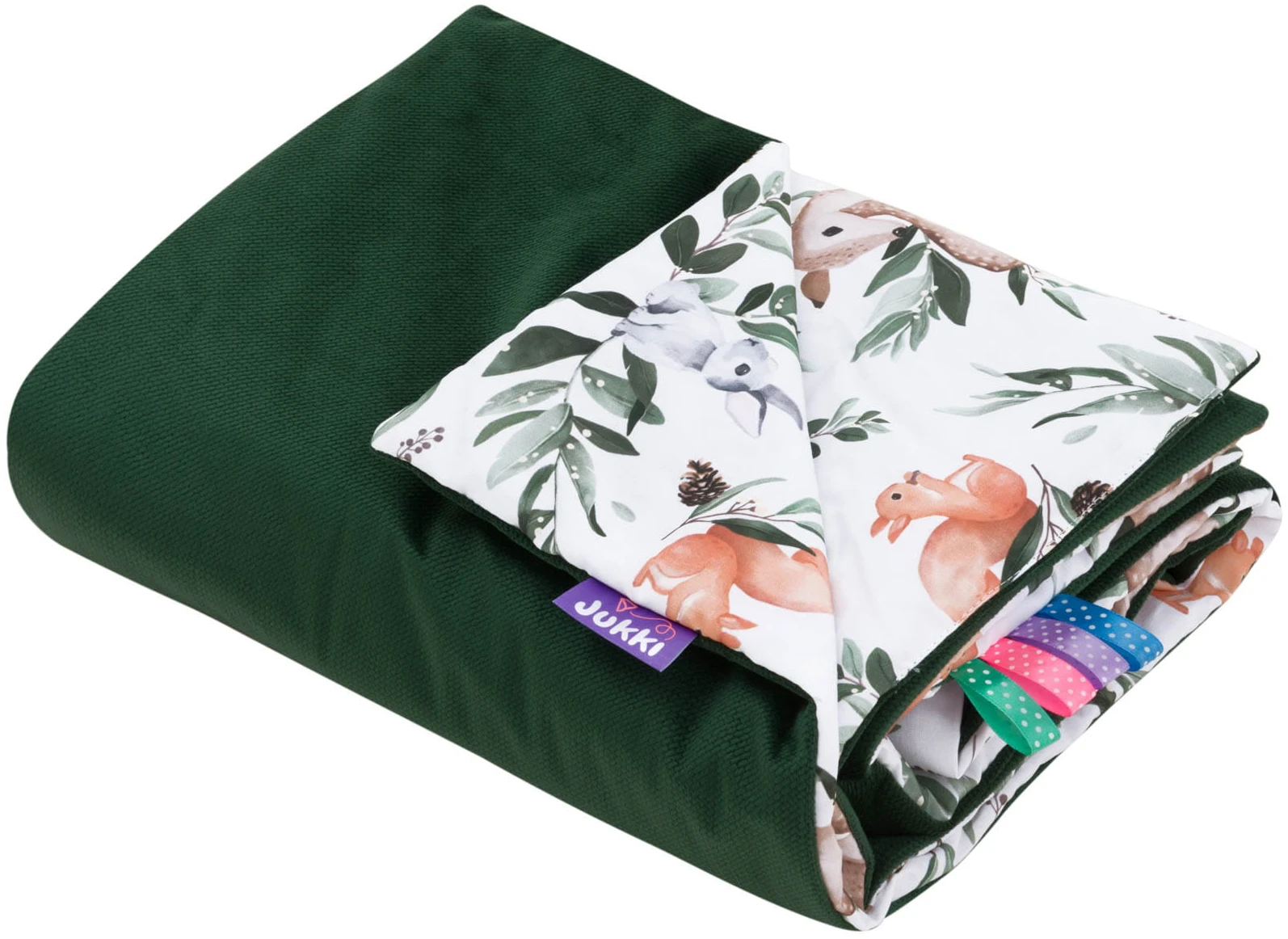 Histoire De La Forêt Couverture De Bébé 55x75cm Velvet – Image 3