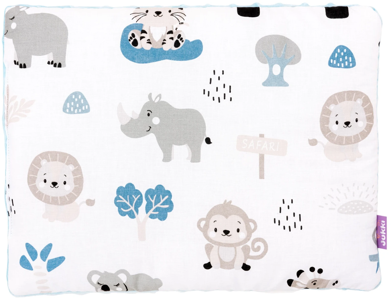 Safari Bleu & Bleu Minky Ensembles De 5 Pièces XXL – Image 4