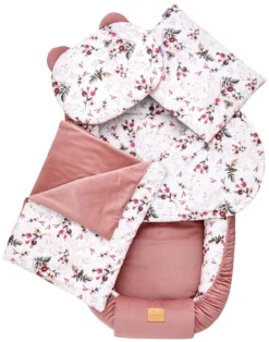 Rose Royale & Velours Rose Indien Ensembles De 5 Pièces XXL