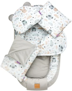 Très Bonne Matinée & Velours Gris Ensemble De 5 Pièces Confort