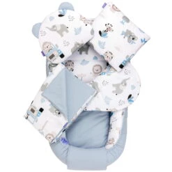 Safari Bleu Ensemble De 5 Pièces Confort