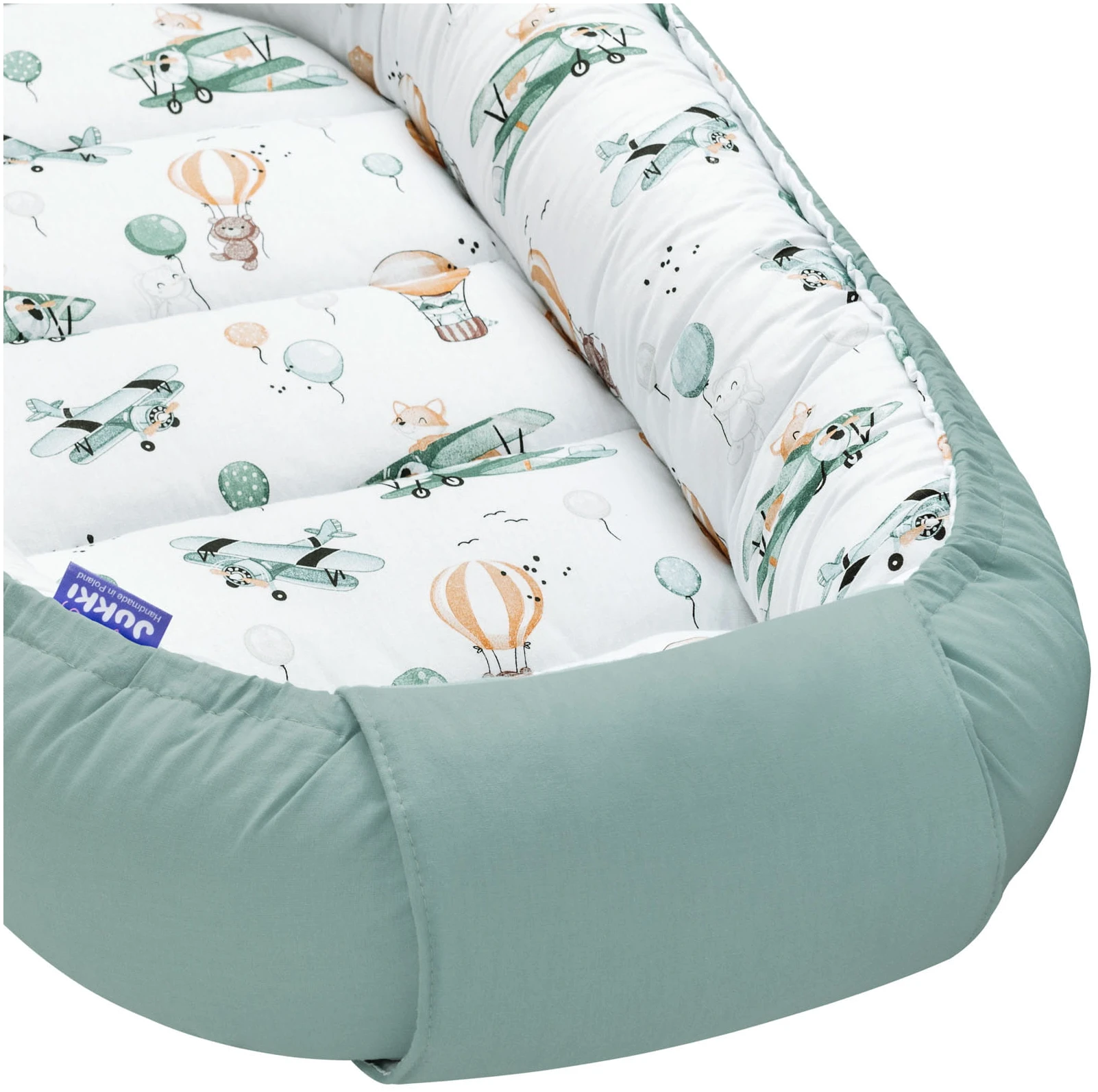 Voyage En Ballon & Minky D’émeraude Ensemble De 5 Pièces Confort – Image 9