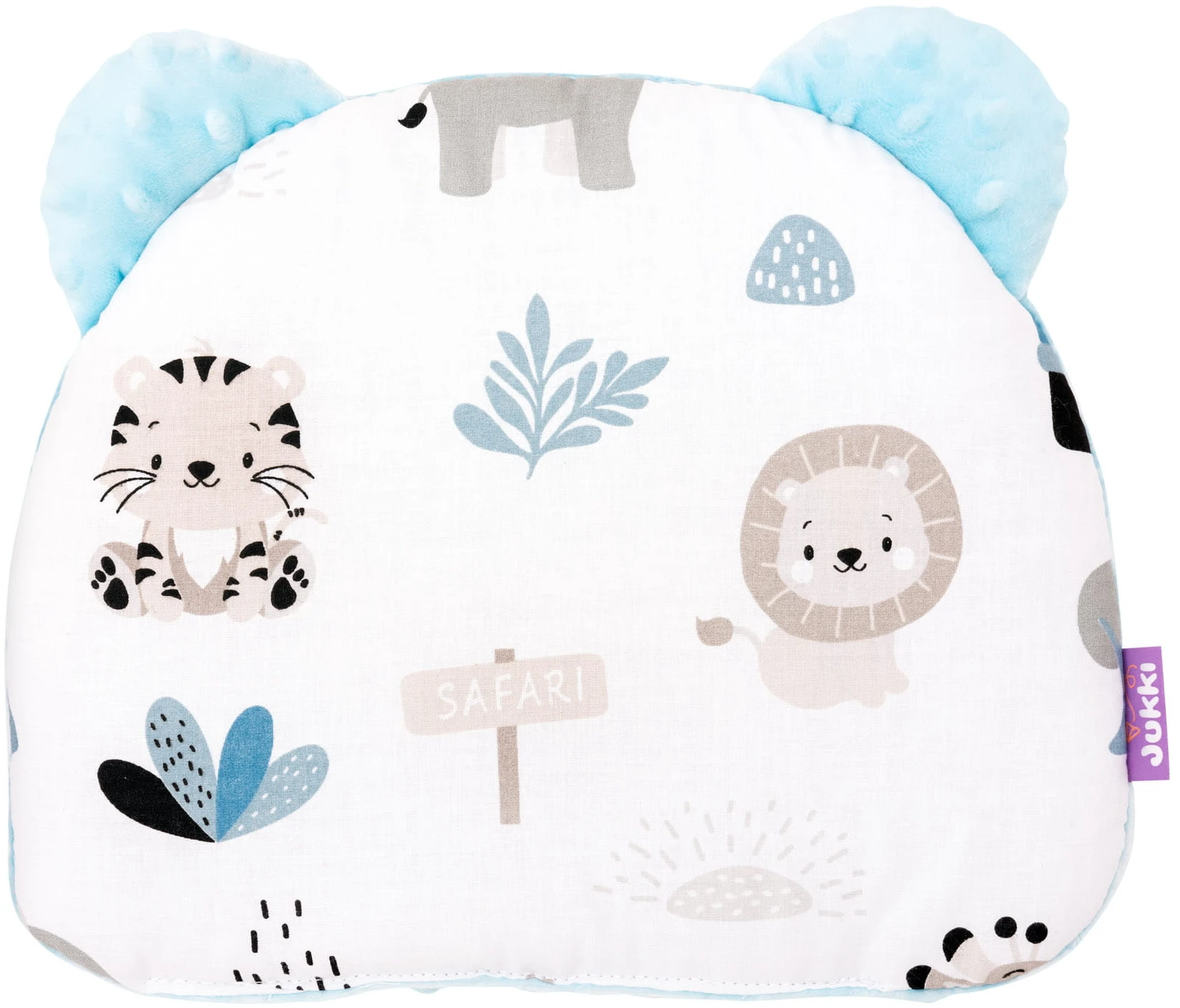 Safari Bleu & Bleu Minky Ensemble De 5 Pièces Confort 6 Safari Bleu & Bleu Minky Ensemble De 5 Pièces Confort – Image 6