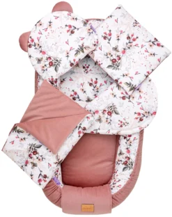 Rose Royale & Velours Rose Indien Ensemble De 5 Pièces Confort