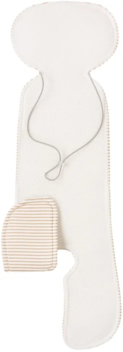 Insert Anti-sueur Pour Siège Auto – Beige Stripes -Bébés Produits Magasin jukki anti sweat pad beige stripes 05