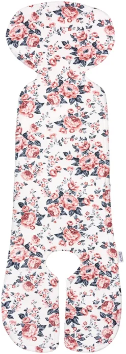 Insert Anti-sueur Pour Siège Auto – Roses -Bébés Produits Magasin jukki anti sweat pad roses 04