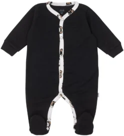 Grenouillères Lot De 3 „Black Teddy Bear” -Bébés Produits Magasin jukki baby all in ones Black Teddy Bear 05