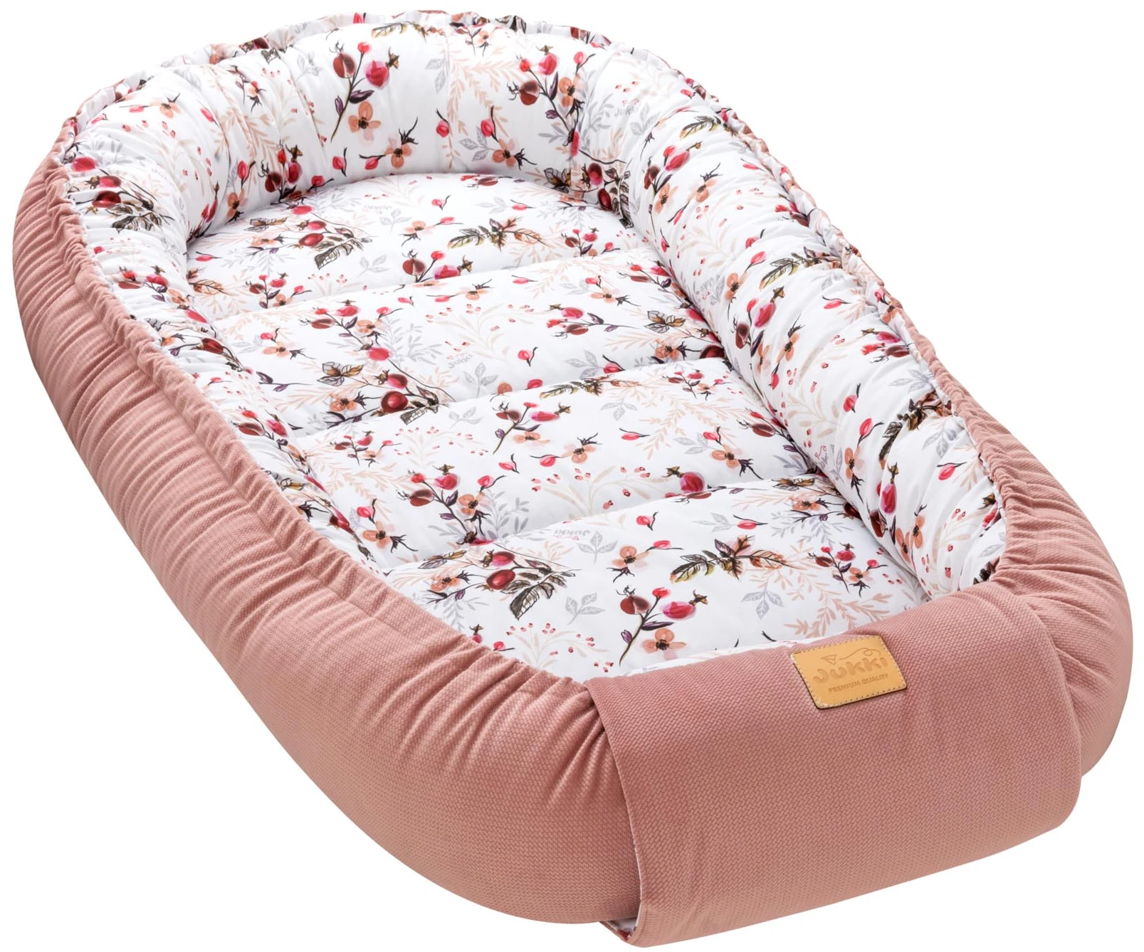 Rose Royale & Velours Rose Indien Nid De Cocon XXL