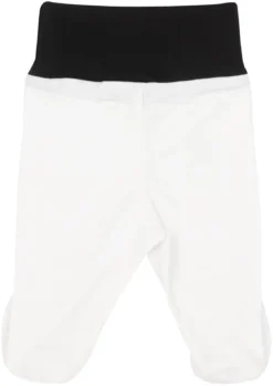 Pantalons à Pieds Lot De 3 “Black Teddy Bear” -Bébés Produits Magasin jukki baby trousers with feet Black teddy bear with feet 03
