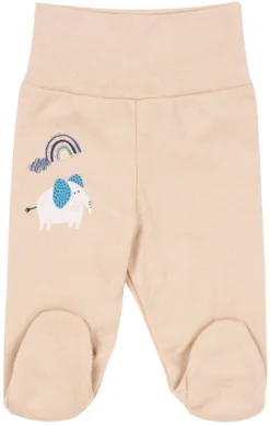Pantalons à Pieds Lot De 3 „Blue Elephants” 10 Pantalons à Pieds Lot De 3 „Blue Elephants” -Bébés Produits Magasin jukki baby trousers with feet Blue Elephants 04