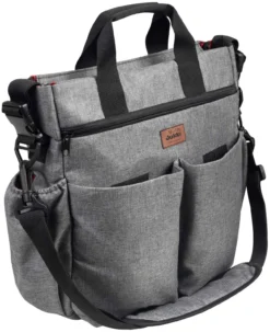 Sac Pour Poussette – Grey Melange Premium