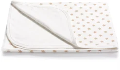 Couverture Tricotée – Beige Stars