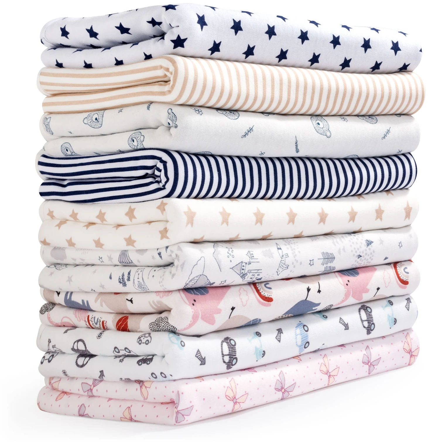 Couverture Tricotée – Teddy Bear Blue – Image 5