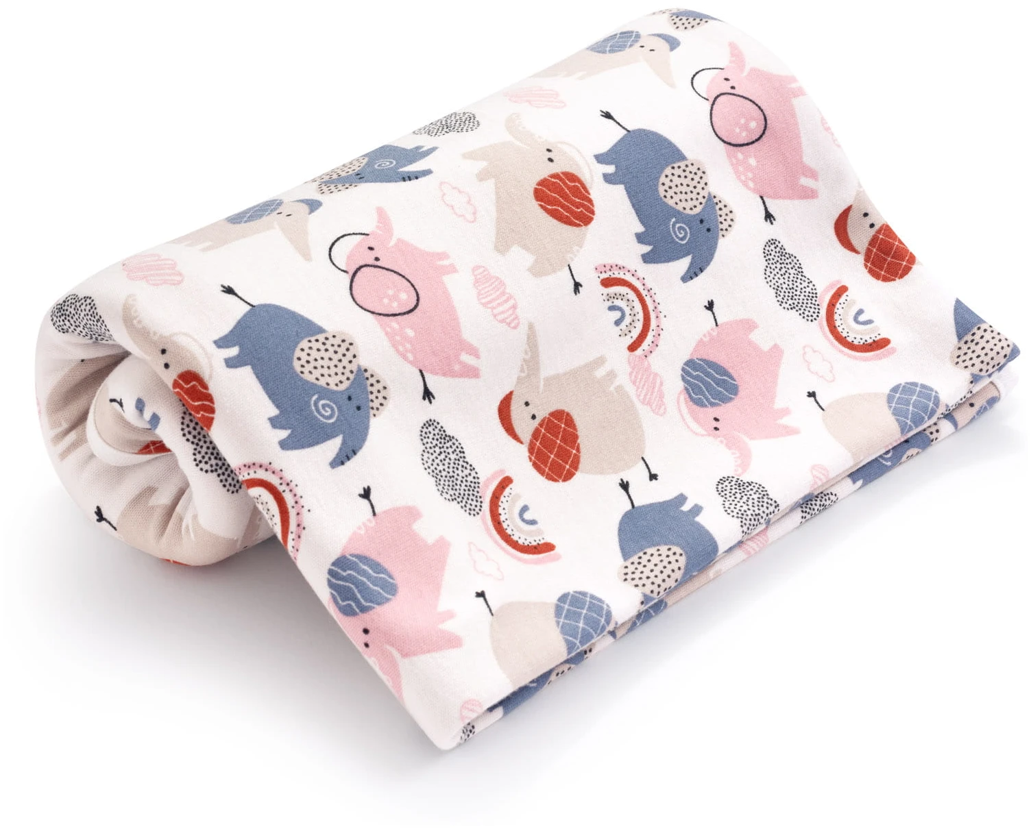 Couverture Tricotée – Pink Elephant – Image 4