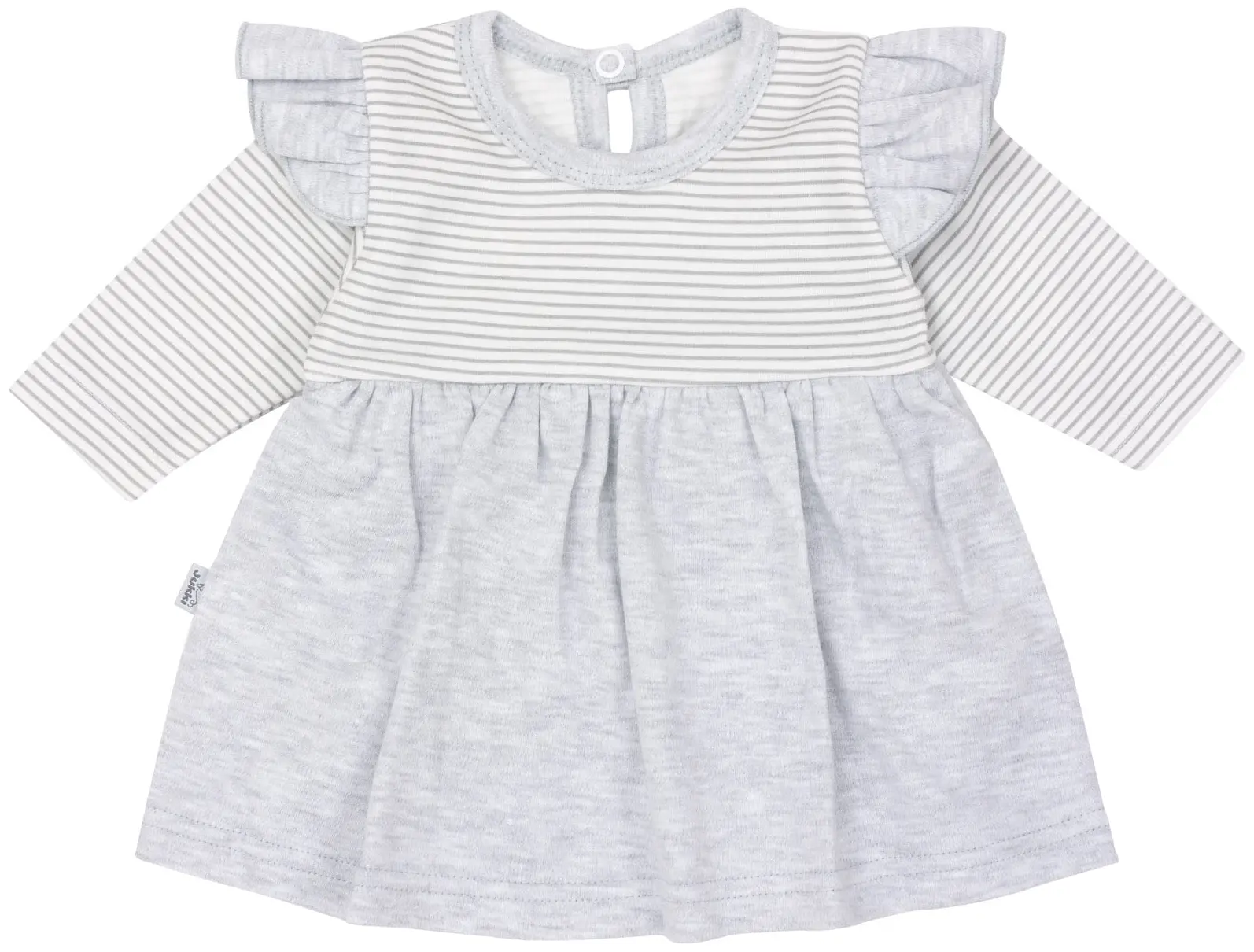 Robe Avec Body „Basic Grey Melange II” – Image 3