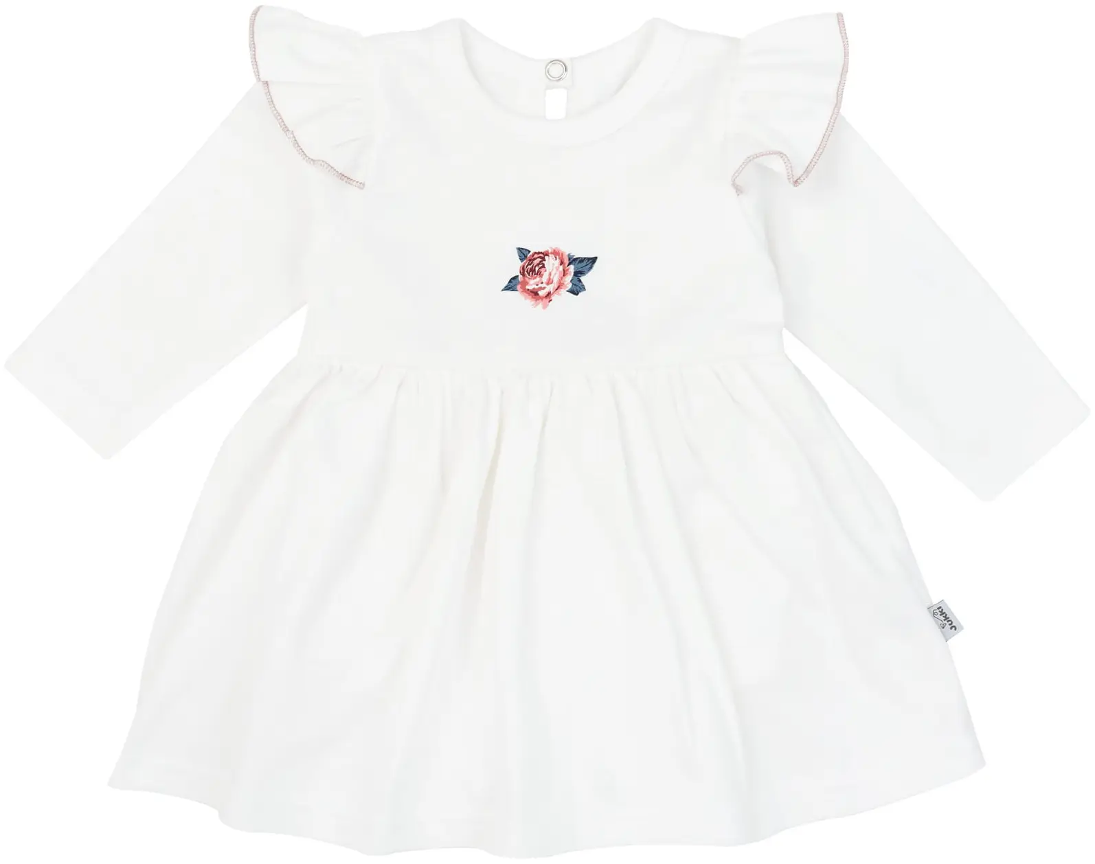 Robe Avec Body „Roses” – White – Image 2