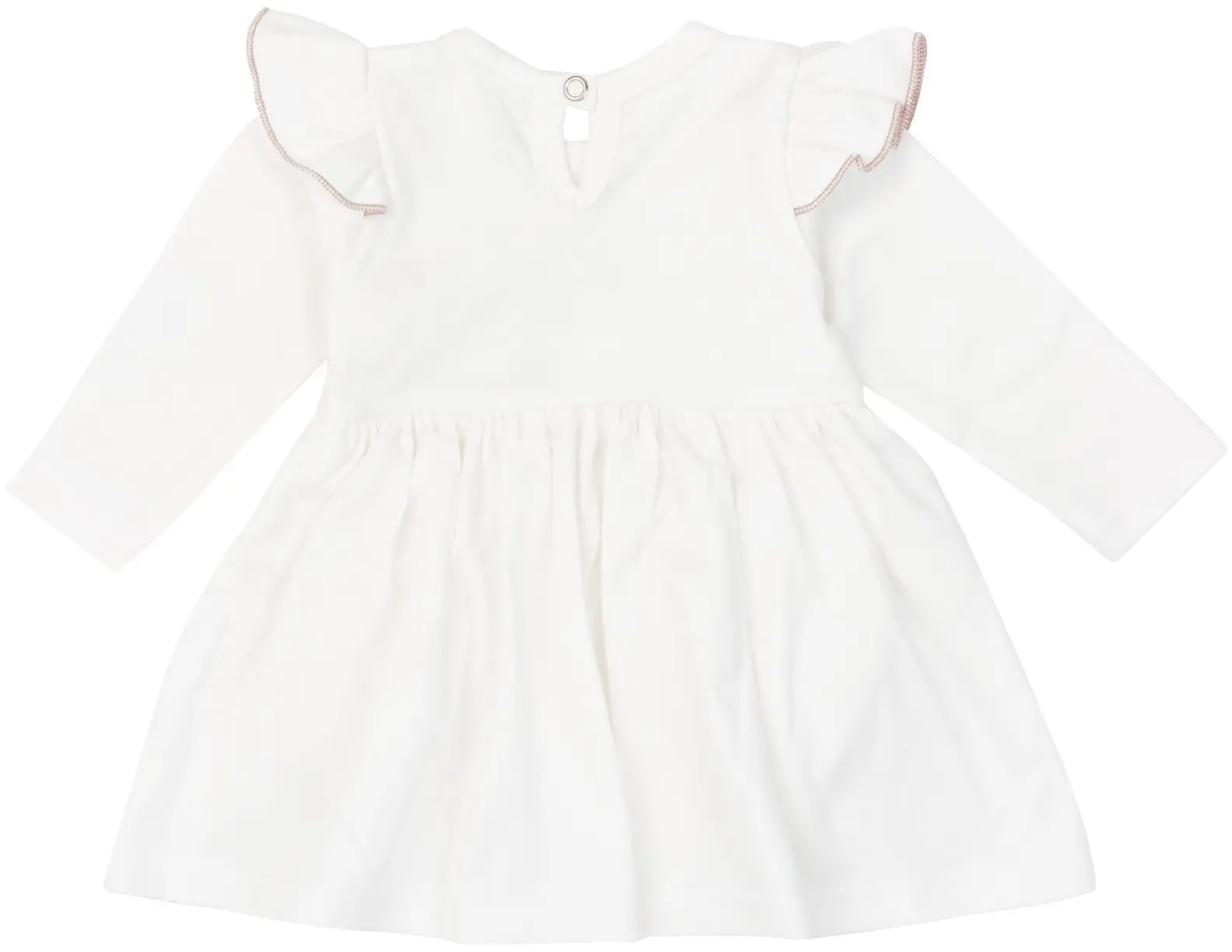 Robe Avec Body „Roses” – White – Image 3