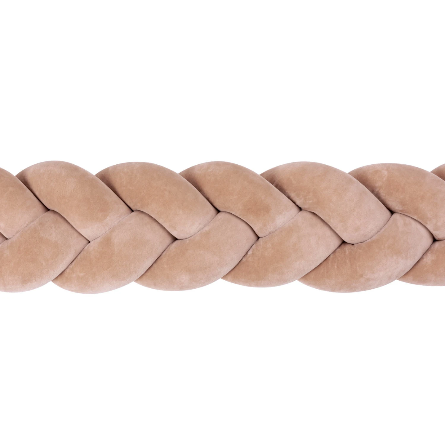 Beige Chaud – Tour De Lit Tressé Pour Lit Bébé – Image 6