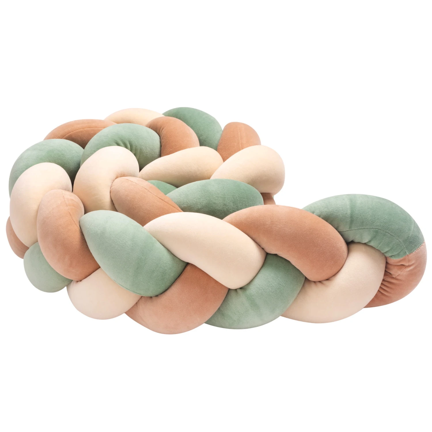 Mélange Savane – Tour De Lit Tressé Pour Lit Bébé – Image 4