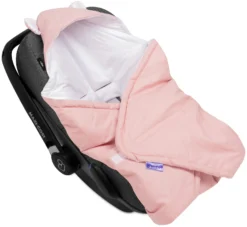 Rose Pastel Plaid Pour Siège Auto