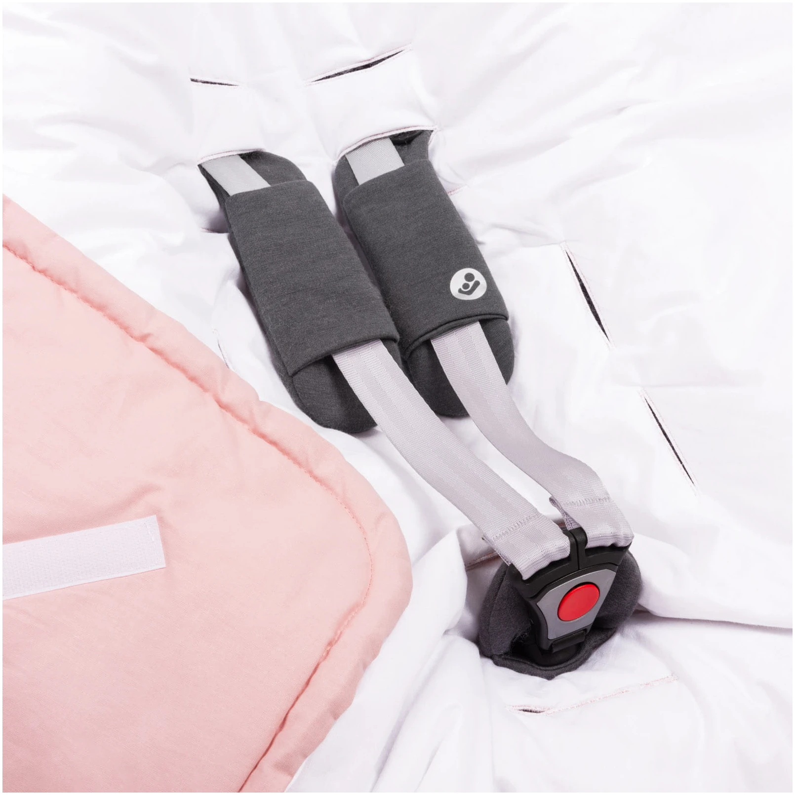 Rose Pastel Plaid Pour Siège Auto – Image 2