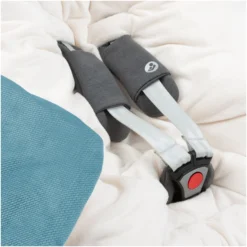 Couverture à Capuche Avec Oreilles Pour Siège De Voiture – Peluche écru Et Velours émeraude -Bébés Produits Magasin jukki car seat blankets velvet emerald 04