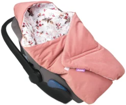 Rose Royale & Velours Rose Indien Plaid Pour Siège Auto