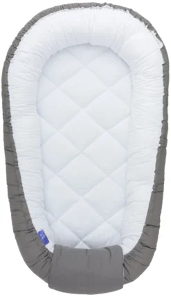 Matelassé Gris Et Blanc Nid De Cocon Confort 6 Matelassé Gris Et Blanc Nid De Cocon Confort -Bébés Produits Magasin jukki cocoon comfort Quilted Gray White 03