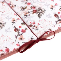 Rose Royale & Velours Rose Indien Pare-chocs De Lit Bébe -Bébés Produits Magasin jukki cot bumpers royal rose velvet 03