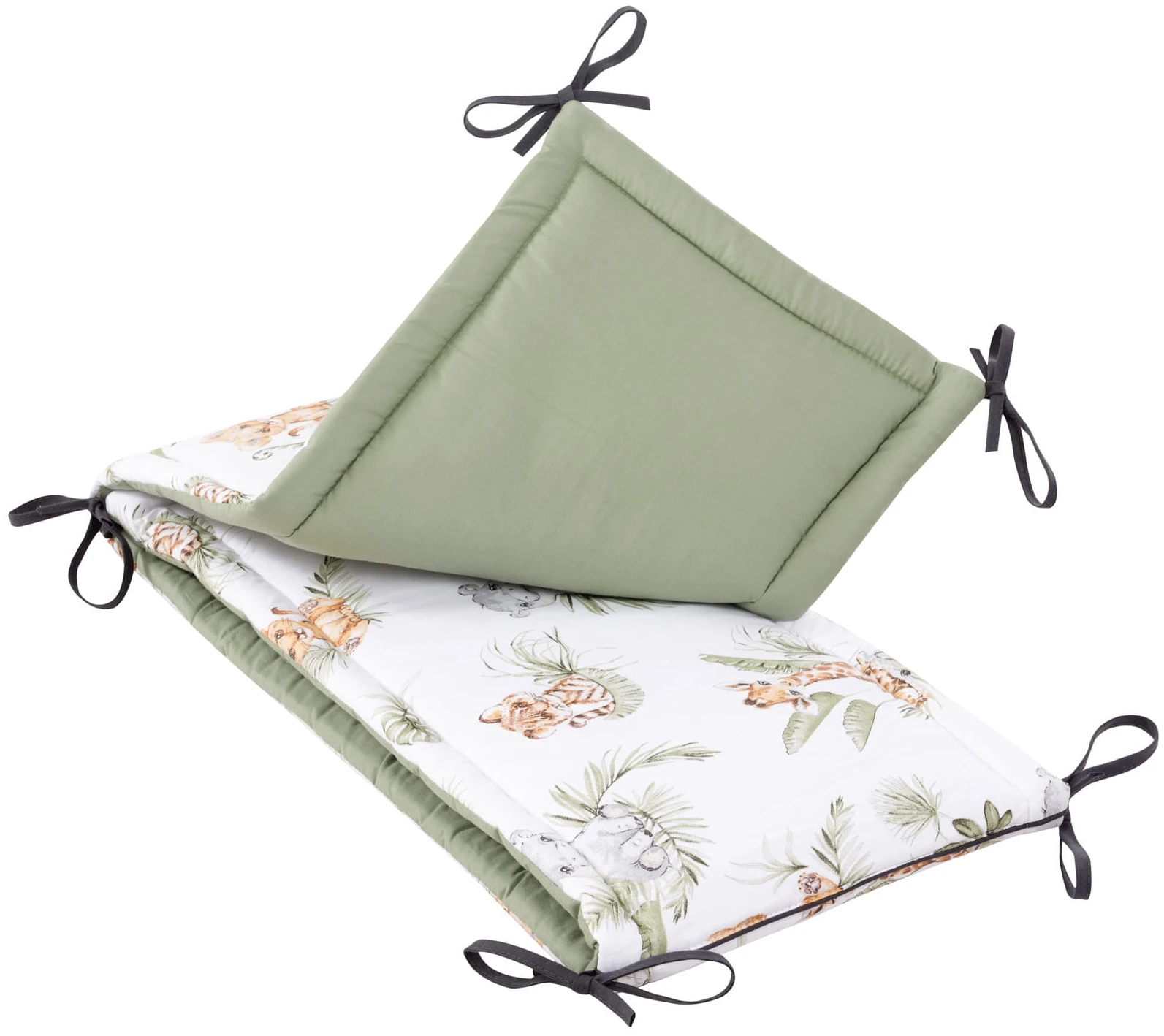 Amusement De La Savane Pare-chocs De Lit Bébé XXL 2 Amusement De La Savane Pare-chocs De Lit Bébé XXL – Image 2