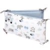 Safari Bleu Pare-chocs De Lit Bébé XXL