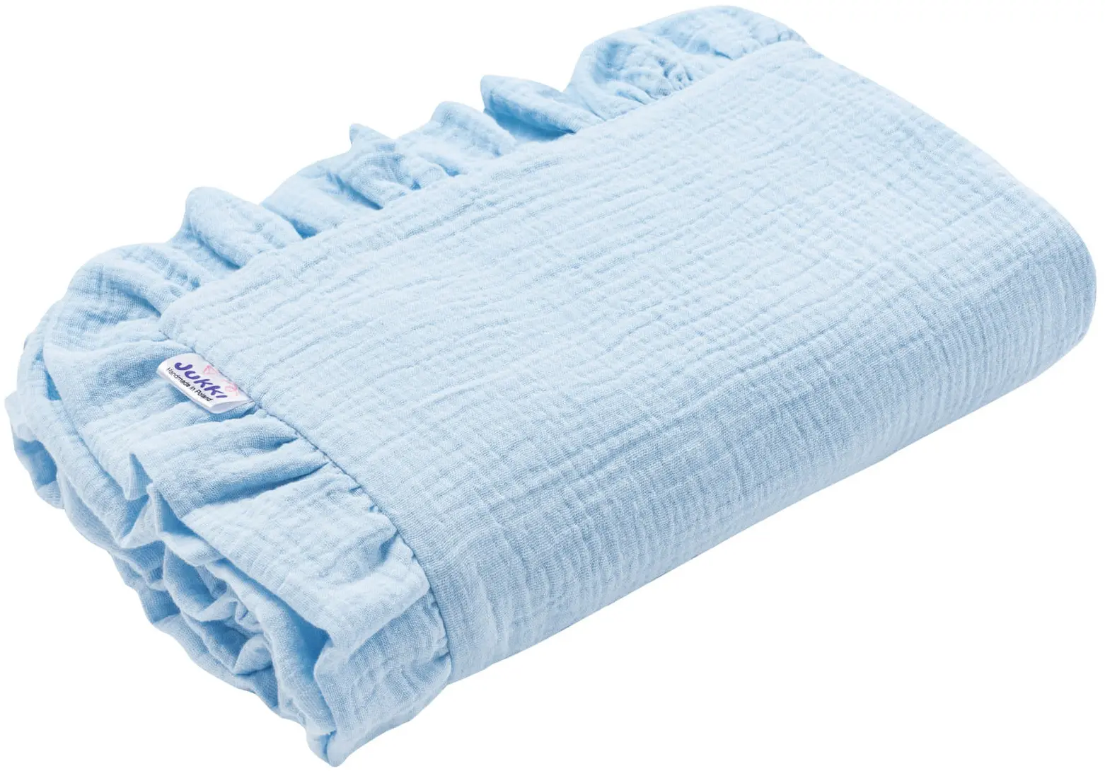 Ensemble De Poussette En Mousseline – Bleu 4 Ensemble De Poussette En Mousseline – Bleu – Image 4