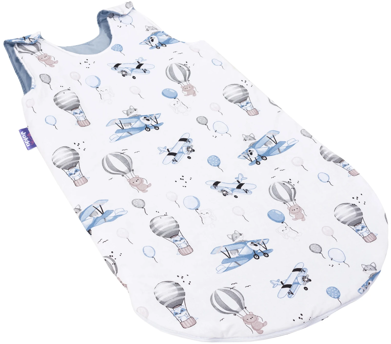 Voyage En Ballon Bleu Sac De Couchage