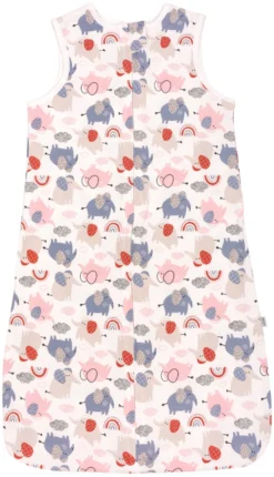 Gigoteuse Tricoté – Pink Elephants