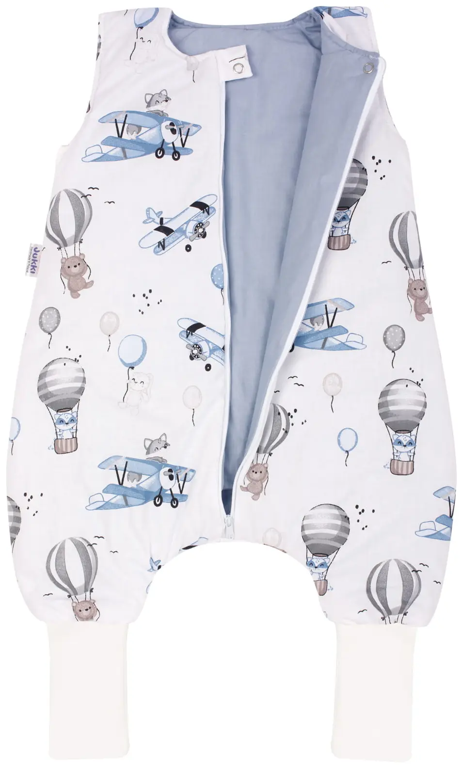 Balloon Travel Blue – Gigoteuses Pour Bébé – Isolé Avec Jambes – Image 2