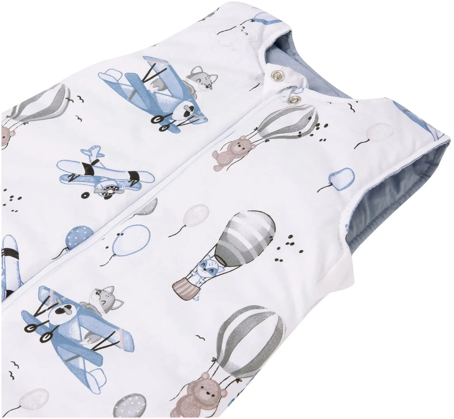 Balloon Travel Blue – Gigoteuses Pour Bébé – Isolé Avec Jambes – Image 4