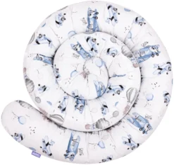 Voyage En Ballon Bleu Tours De Lit – Rouleaux 300cm